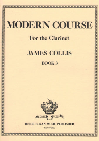 Collis – Modern Course for the Clarinet, Book 3 – Clarinet Method