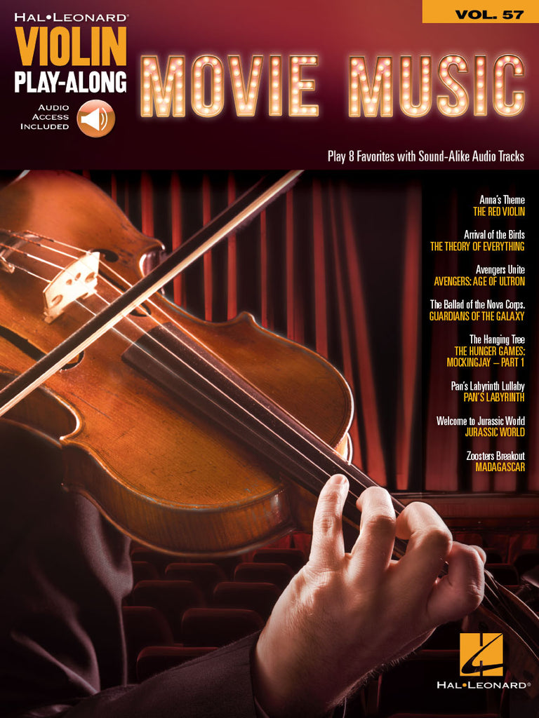 Violin Play-Along Movie Music