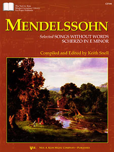 Mendelssohn, ed. Snell – Selected Songs without Words, Scherzo in E Minor – Piano