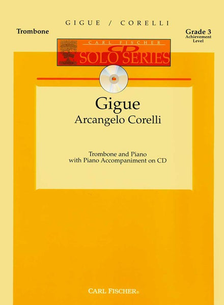 Corelli - Gigue (w/CD) - Trombone and Piano