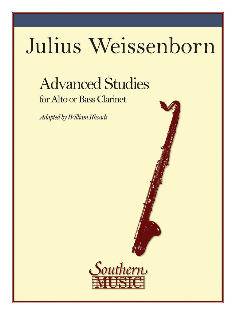 Weissenborn, ed. Rhoads - Advanced Studies - Alto or Bass Clarinet Method