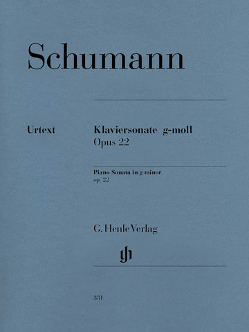 Schumann, ed. Herttrich – Piano Sonata in G Minor, Op. 22 – Piano