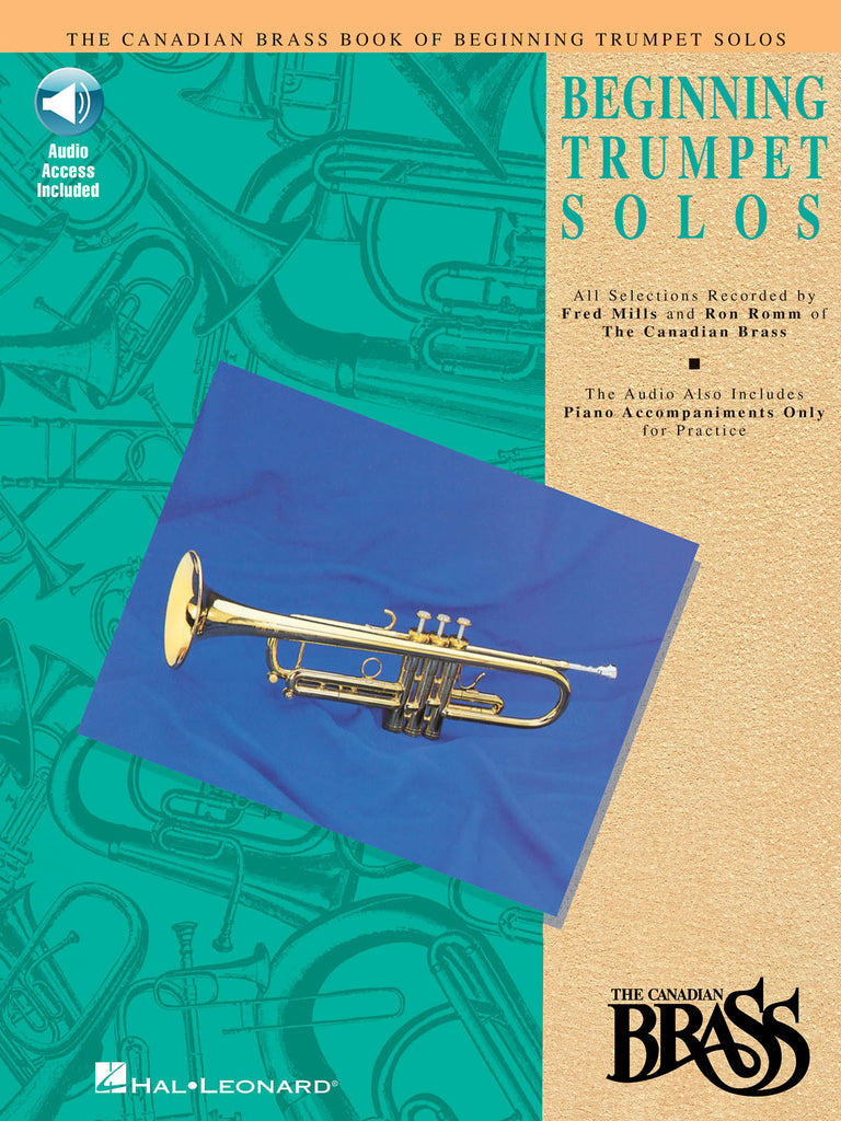 Canadian Brass Book of Beginning Trumpet Solos (w/CD) - Trumpet and Piano