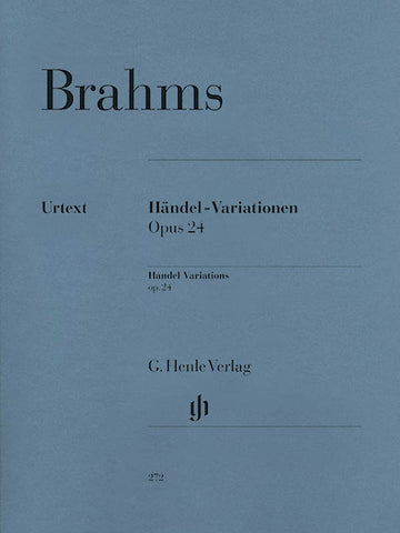 Brahms, ed. Gerlach – Handel Variations Op. 24 – Piano