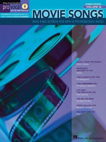 Various – Hal Leonard's Pro Vocal Women, Vol. 26: Movie Songs (w/CD) – Voice