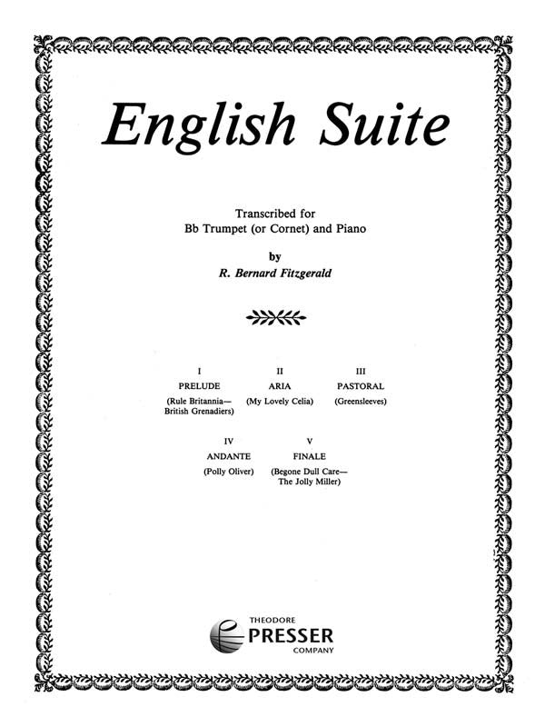 Fitzgerald - English Suite - Trumpet and Piano