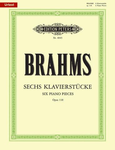 Brahms, ed. Seeman – Six Piano Pieces, Op. 118 – Piano