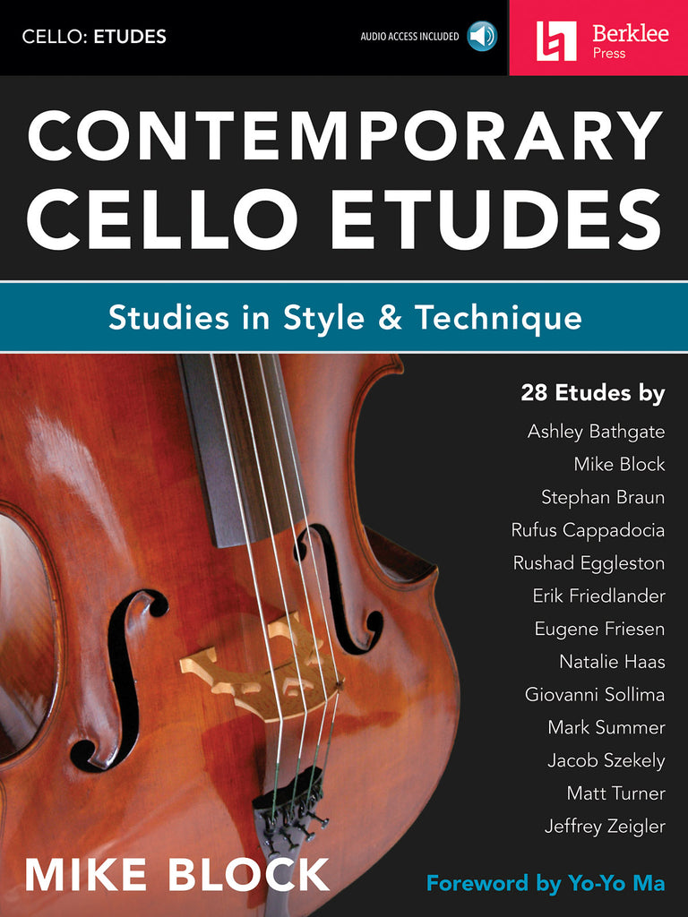 Block - Contemporary Cello Etudes: Studies in Style and Techniques - Cello Method