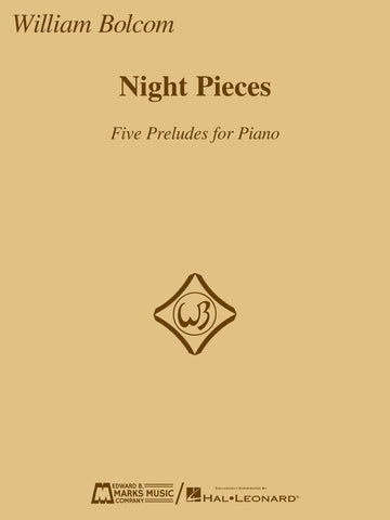 Bolcom – Night Pieces: Five Preludes for Piano – Piano