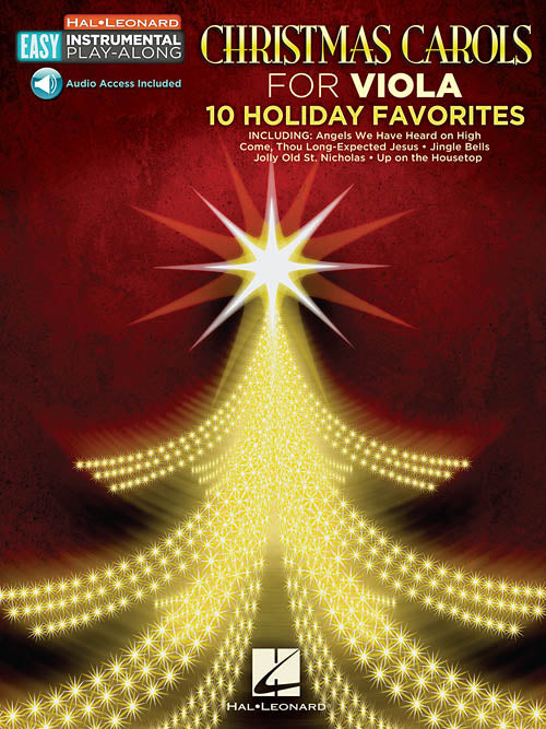 Hal Leonard's Easy Viola Play-Along: Christmas Carols (w/Audio Access) - Viola Solo