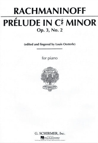 Rachmaninoff, ed. Oesterle – Prelude in C# Minor, Op. 3/2 – Piano