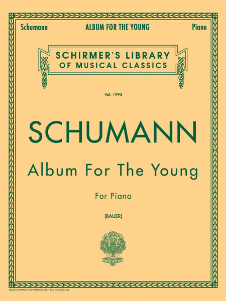 Schumann – Album for the Young, Op. 68 – Piano
