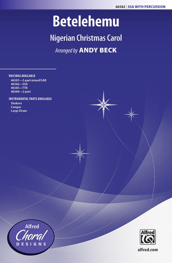 Beck, arr. - Betelehemu - SSA and Percussion