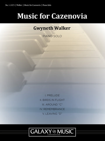 Walker - Music for Cazenovia - Piano