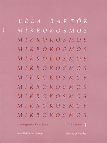 Bartok – Mikrokosmos, Vol. 3 – Piano