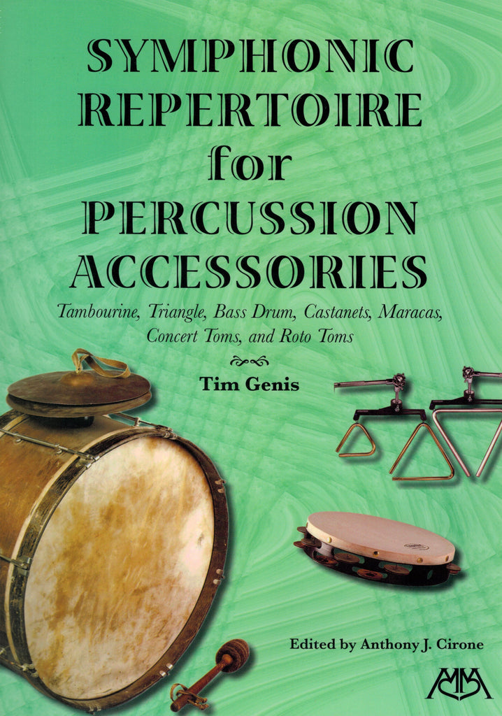 Genis, ed. Cirone – Symphonic Repertoire for Percussion Accessories – Percussion
