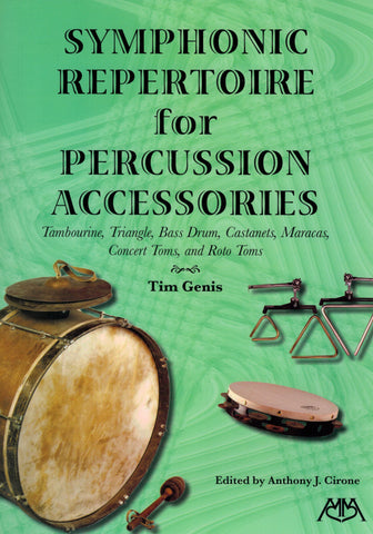 Genis, ed. Cirone – Symphonic Repertoire for Percussion Accessories – Percussion