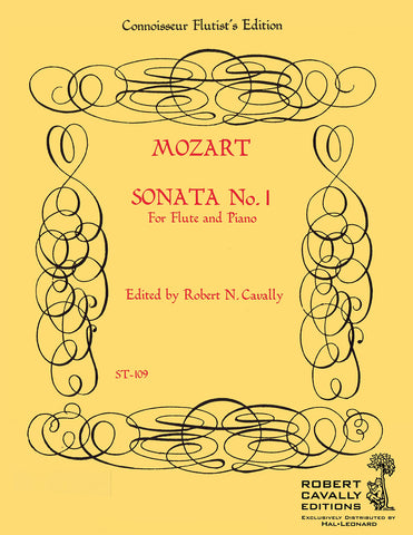 Mozart, ed. Cavally - Sonata No. 1 - Flute and Piano