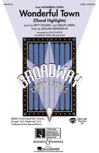 Bernstein, arr. Purifoy - Wonderful Town (Choral Highlights) - SATB