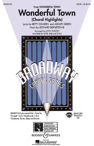 Bernstein, arr. Purifoy - Wonderful Town (Choral Highlights) - SATB
