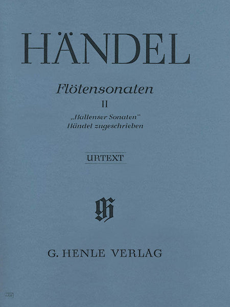 Handel - Flute Sonatas, Vol. 2: Hallenser Sonatas - Flute and Piano