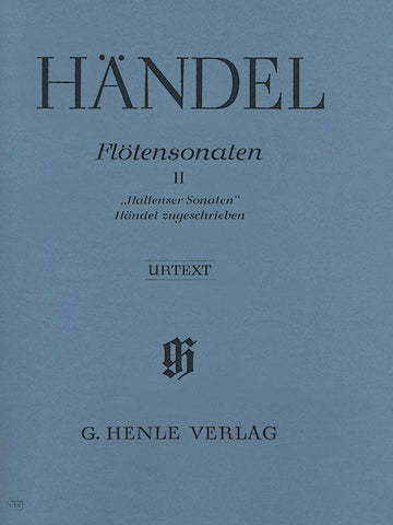 Handel - Flute Sonatas, Vol. 2: Hallenser Sonatas - Flute and Piano