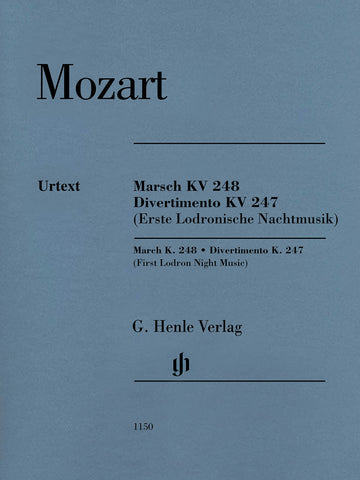 Mozart, ed. Loy – March K. 248, Divertimento K. 247 (First Lodron Night Music) – Chamber Ensemble