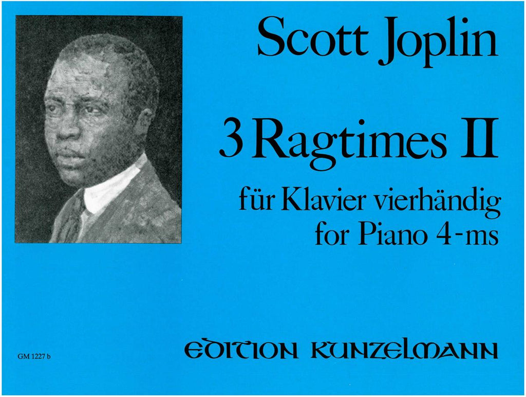 Joplin, arr. Patay - Three Ragtimes, Vol. 2 - Piano, 4 Hands