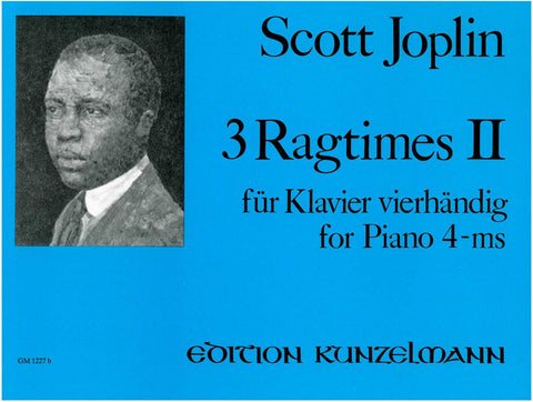 Joplin, arr. Patay - Three Ragtimes, Vol. 2 - Piano, 4 Hands
