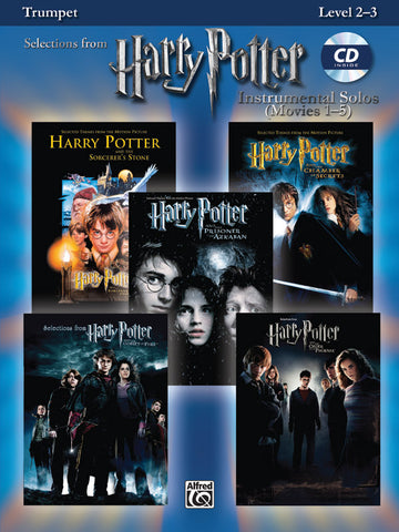 Various - Harry Potter Instrumental Solos (Movies 1-5) (w/CD) - Trumpet and Piano
