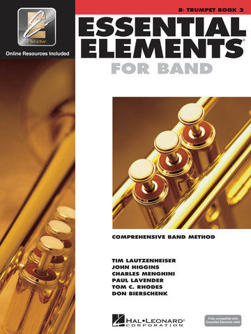 Essential Elements for Band 2000: Bb Trumpet, Book 2 (w/Audio Access) - Trumpet Method