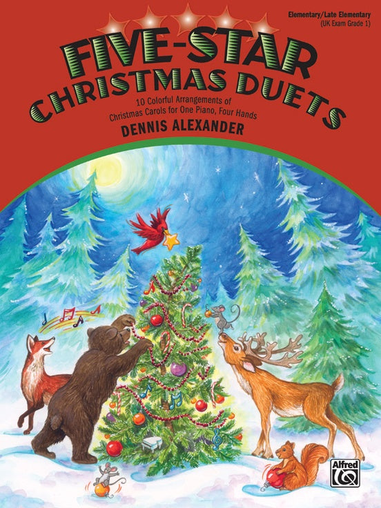 Alexander, arr. - Five Star Christmas Duets - Easy Piano, 4 Hands