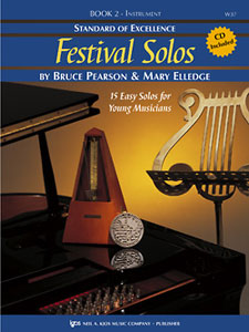 Standard of Excellence: Festival Solos, Book 2 (w/CD) - Bb Bass Clarinet