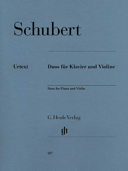 Schubert - Duos - Violin and Piano