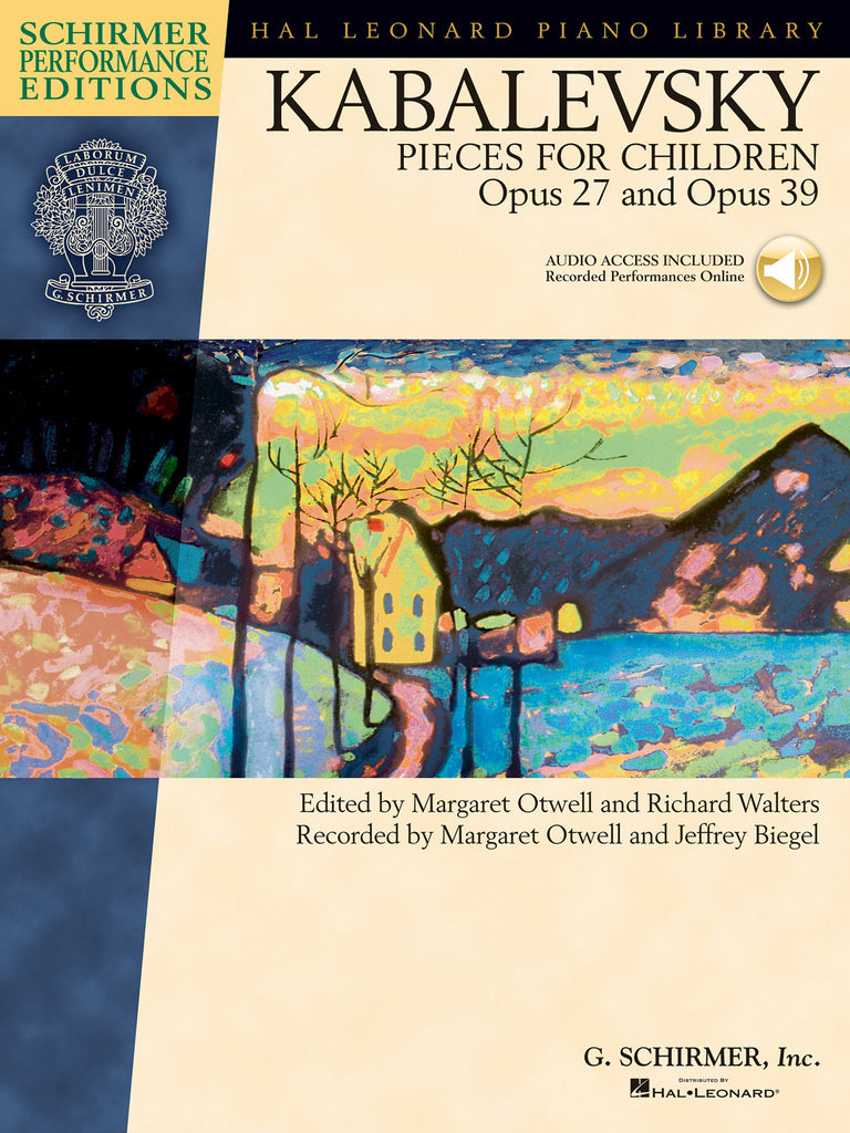 Kabalevsky, eds. Walters and Otwell – Pieces for Children, Ops. 27 and 39 (w/CD) – Piano