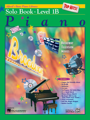 Alfred's Basic: Top Hits, Level 1B - Piano Method