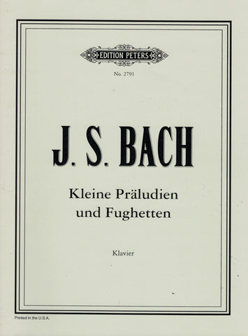 Bach – 24 Little Preludes and Fugues – Piano