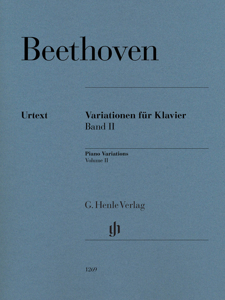 Beethoven, ed. Loy – Variations for Piano, Vol. II – Piano