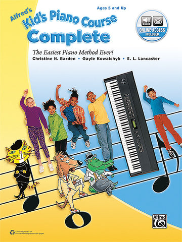 Alfred's Kid's Piano Course: Complete (w/Online Audio Access) - Piano Method