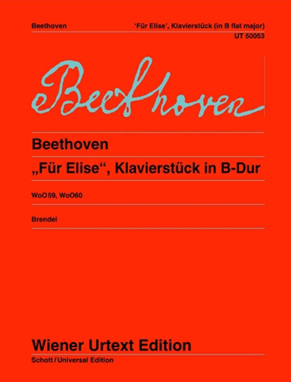 Beethoven – Fur Elise and Piano Piece in Bb Major – Piano