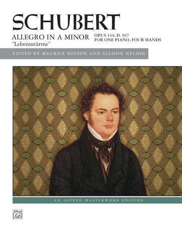 Schubert - Allegro in A Minor, Op. 144 - Piano, 4 Hands