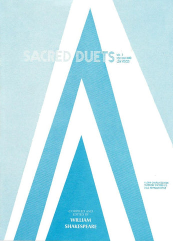 ed. Shakespeare - Sacred Duets: Vol. 2 - High and Low Voice and Piano