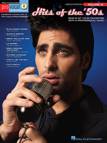Various – Hal Leonard's Pro Vocal Men, Vol. 35: Hits of the '50's (w/CD) – Voice