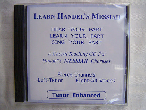 Handel - Learn Handel's "Messiah": Tenor - CD