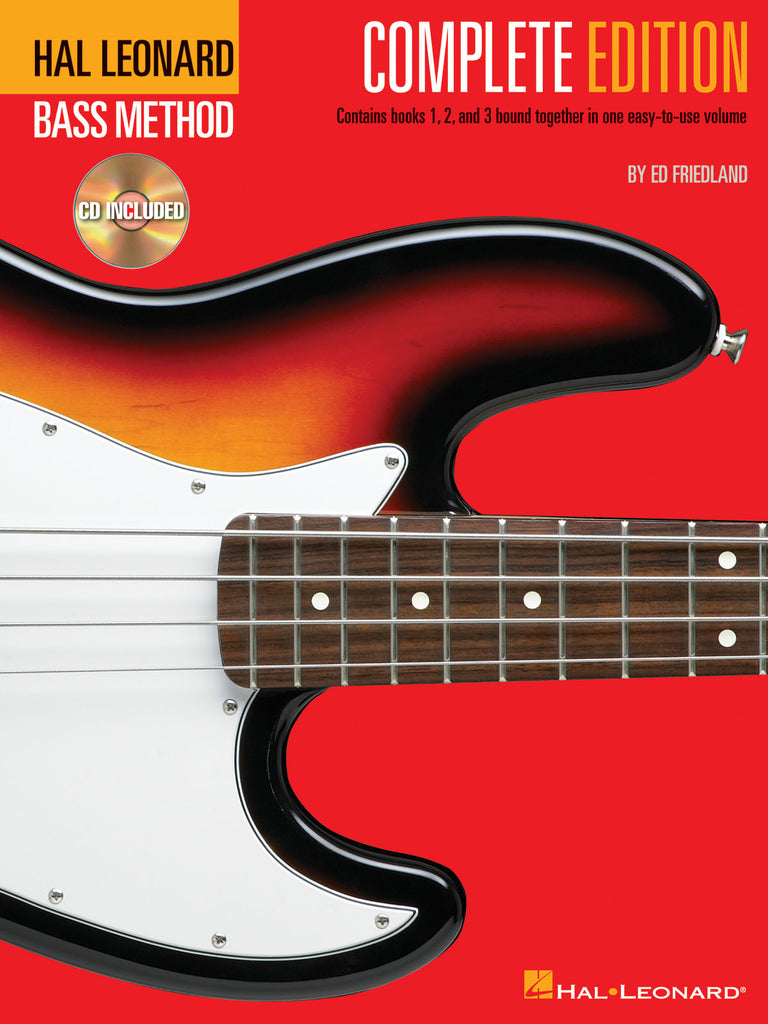 Friedland - Hal Leonard Bass Method, Complete Edition (w/online audio) - Bass Guitar Method
