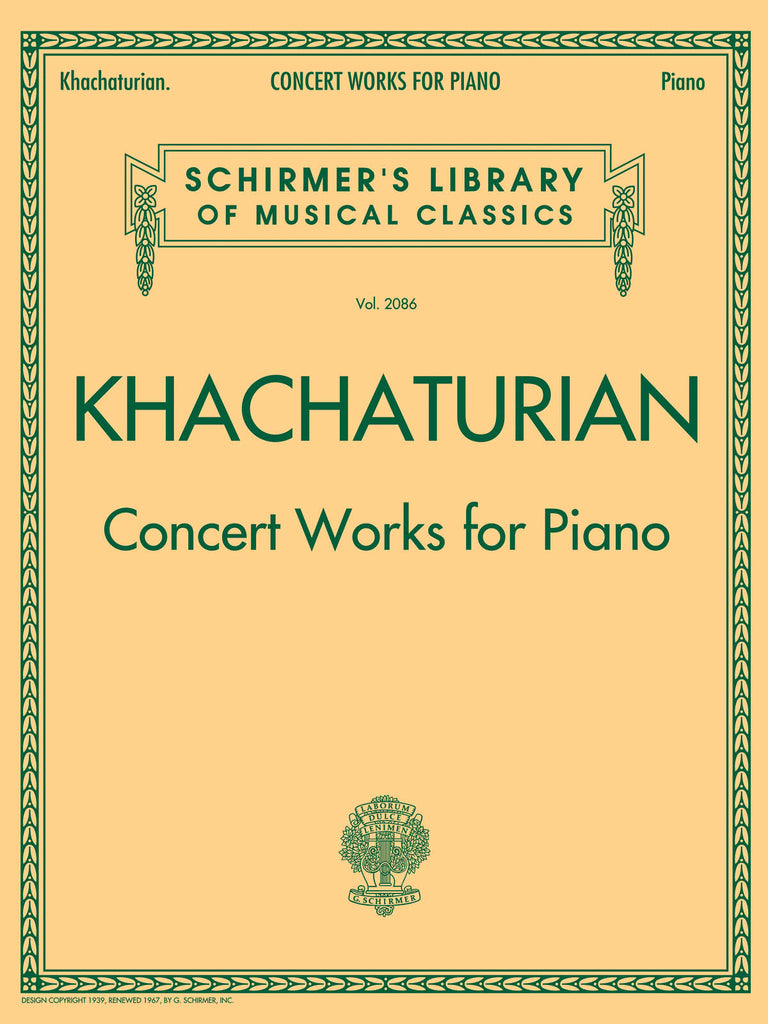 Khachaturian – Concert Works for Piano – Piano