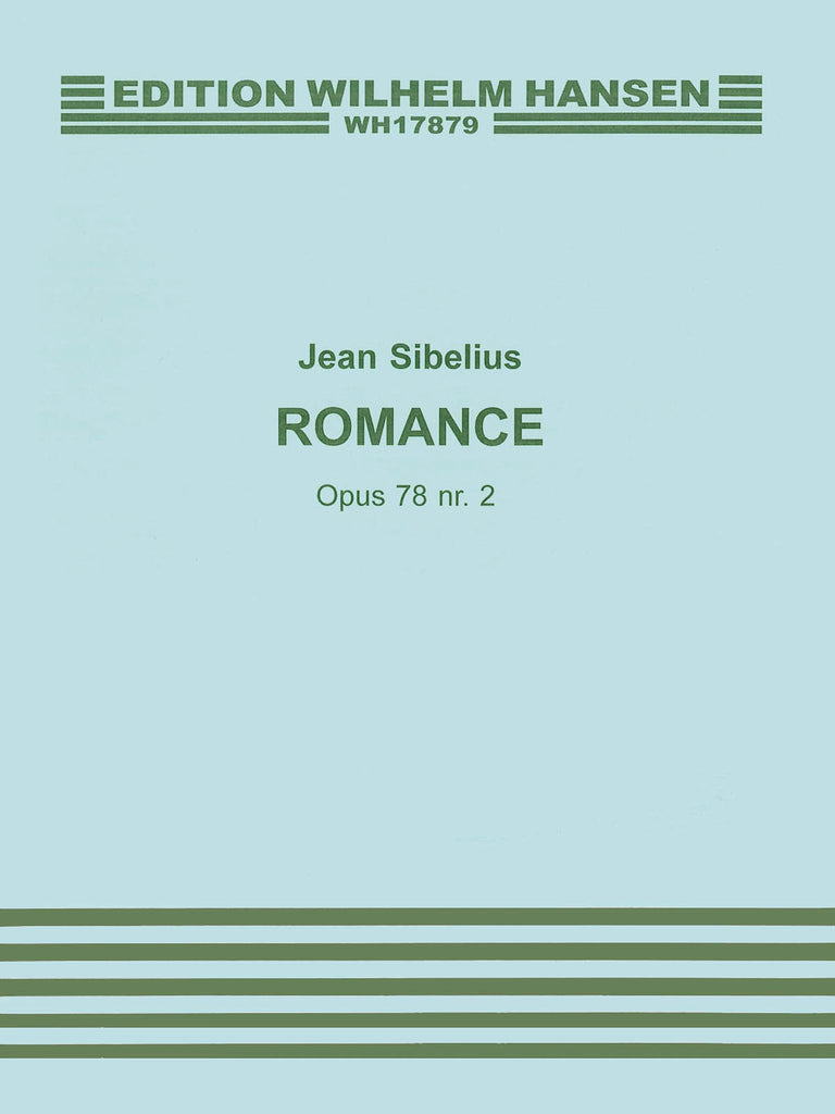 Sibelius - Romance, Op. 78 No. 2 - Violin (Cello) and Piano