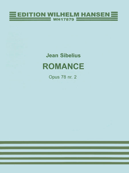 Sibelius - Romance, Op. 78 No. 2 - Violin (Cello) and Piano