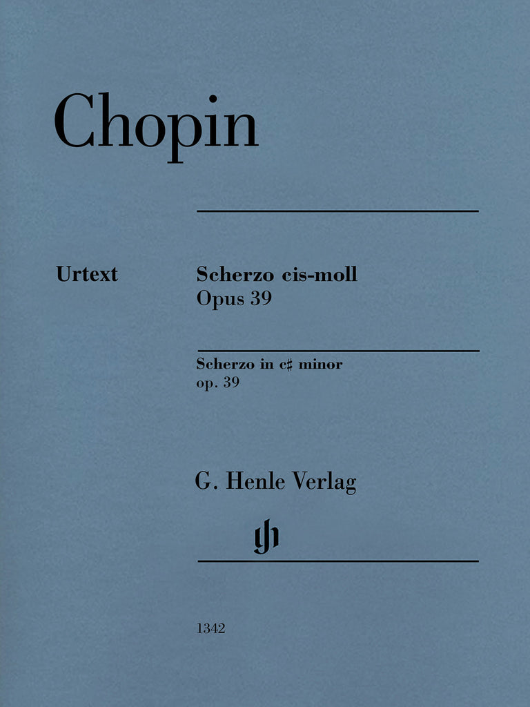 Chopin - Scherzo in C# Minor, Op. 39 - Piano