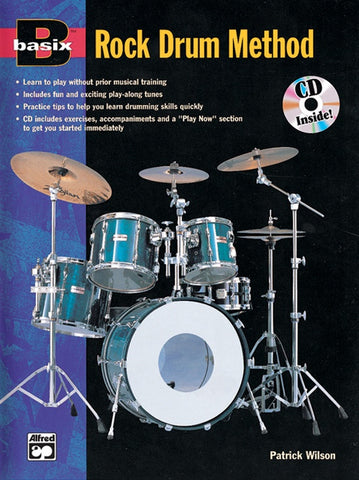 Wilson – Basix: Rock Drum Method (w/CD) – Drum Method